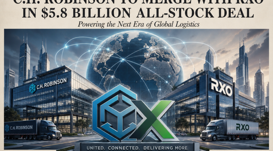 C.H. Robinson To Acquire RXO In $5.8 Billion Logistics Merger